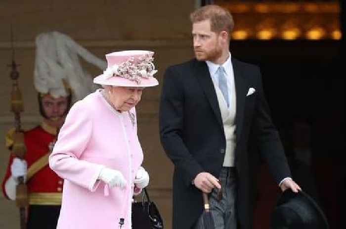 Queen's final message to Prince Harry was a poignant one