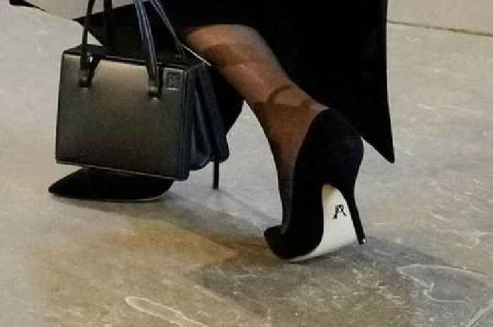 Mystery symbol on Meghan Markle's shoe explained after fans left confused