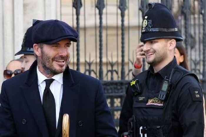 David Beckham 'turned down chance' to jump ahead of queue to pay respects to Queen