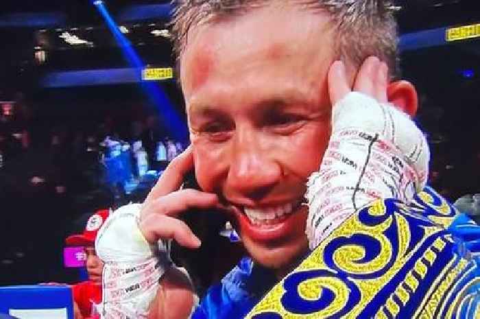 Gennady Golovkin took 'mystery phone call' in ring minutes after Canelo fight ended
