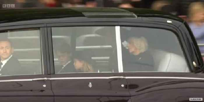 Princess Catherine and Queen Consort Camilla Shared a Rolls-Royce at the Queen’s Funeral