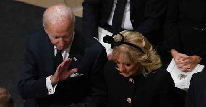 American Outcasts: President Joe Biden & First Lady Dr. Jill Biden Pushed 14 Rows Back During Queen Elizabeth II's Funeral