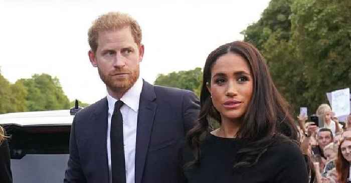 Sending A Message: Prince Harry & Meghan Markle Snubbed With Second Row Seating At Queen Elizabeth II's Funeral