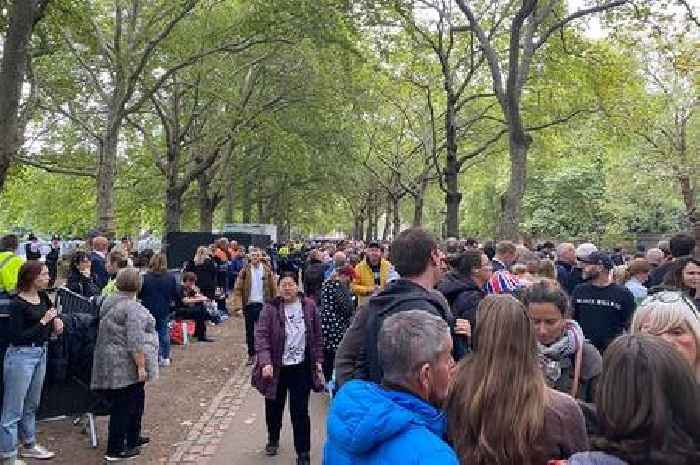 Updates from London as thousands head to capital for the Queen's state funeral