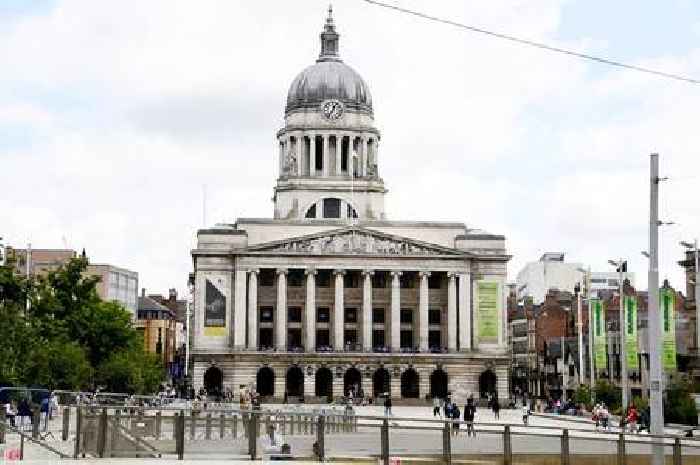 Man asked to leave Nottingham Old Market Square for 'shouting' during two-minute silence