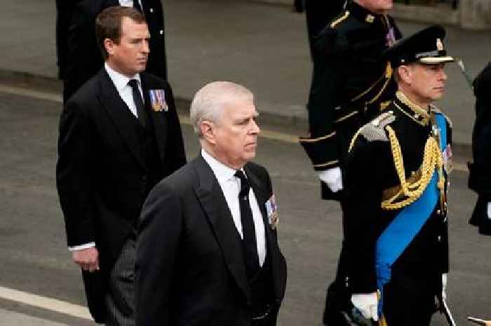 Peter Phillips' royal title is baffling The Queen's funeral viewers