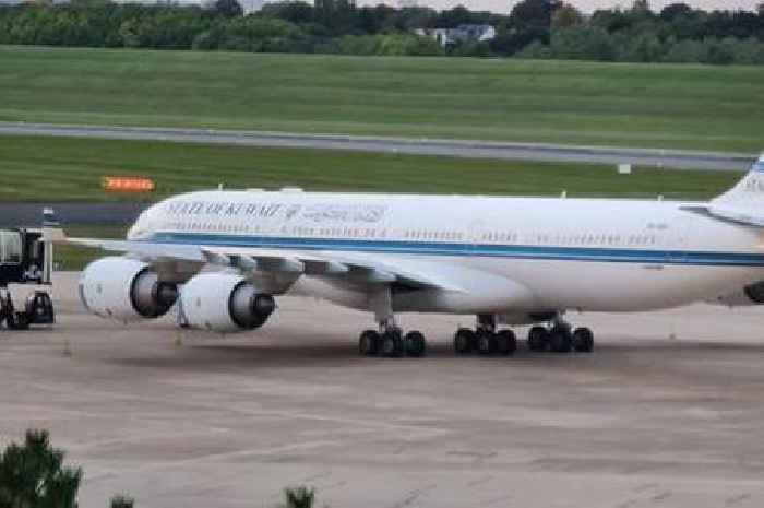 Queen's funeral: Plane carrying Kuwait Prince lands at Birmingham Airport