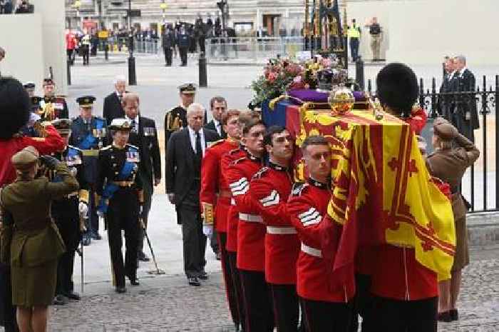 The Queen's coffin bearers specifically chosen to protect her body after death