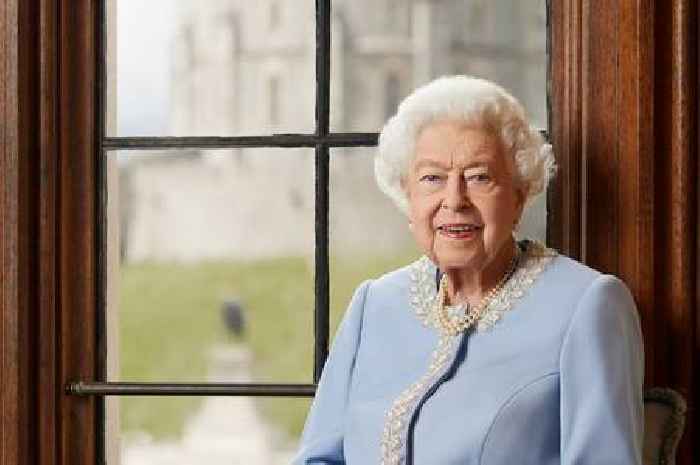 Buckingham Palace releases 'joyous' unseen Queen portrait as state funeral begins