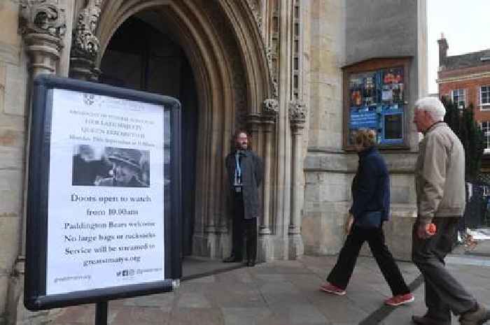 Cambridge comes together in quietude for Queen Elizabeth II's funeral