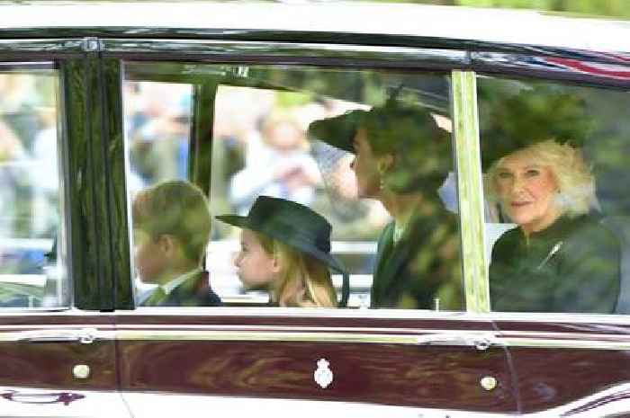 Prince George and Princess Charlotte attend The Queen's funeral to say final farewell to their great-grandmother