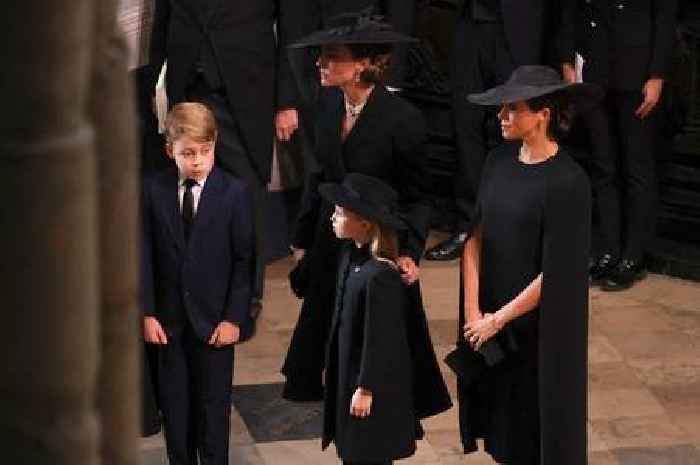 Prince George 'breaks tradition' in attire for Queen's funeral as he says goodbye to great-grandmother