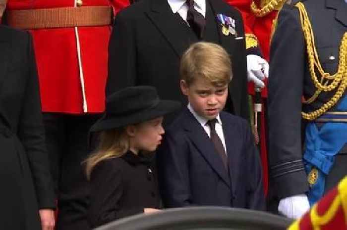 Princess Charlotte reminds George of royal protocol during Queen's funeral