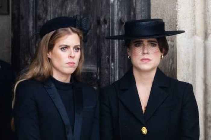 Royal fans baffled after Princess Beatrice and Eugenie's early exit from Queen's funeral