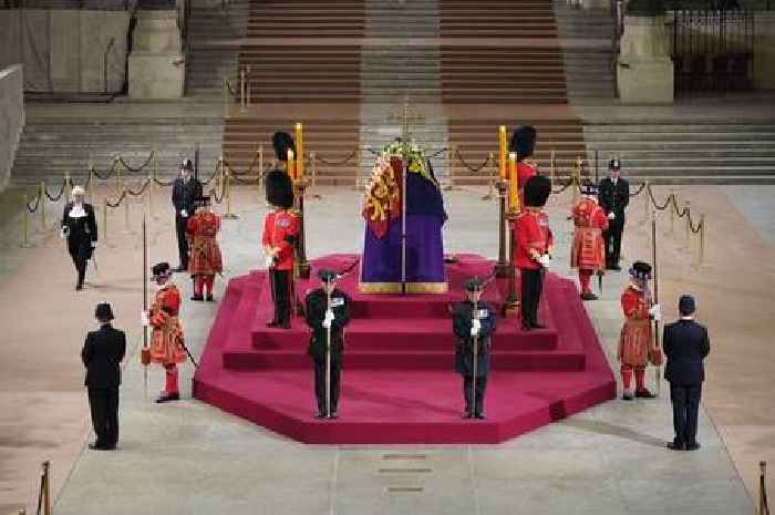 Who are the coffin bearers for the Queen's funeral and what will they do?