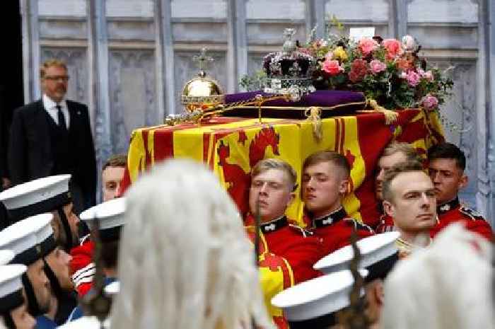 Coffin bearers at Queen's funeral have role to 'protect her body in life and death'