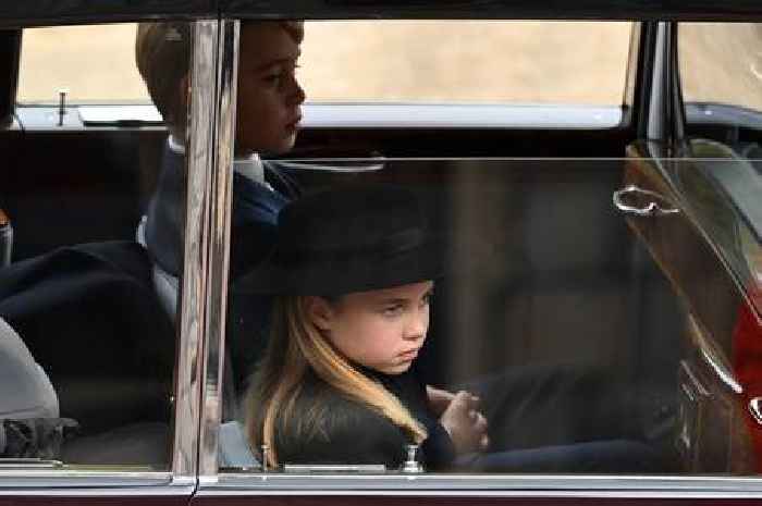 Prince George and Princess Charlotte's new surname seen publicly for first time on Queen's funeral order of service