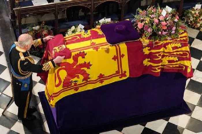 When does national mourning period end following the Queen's funeral?