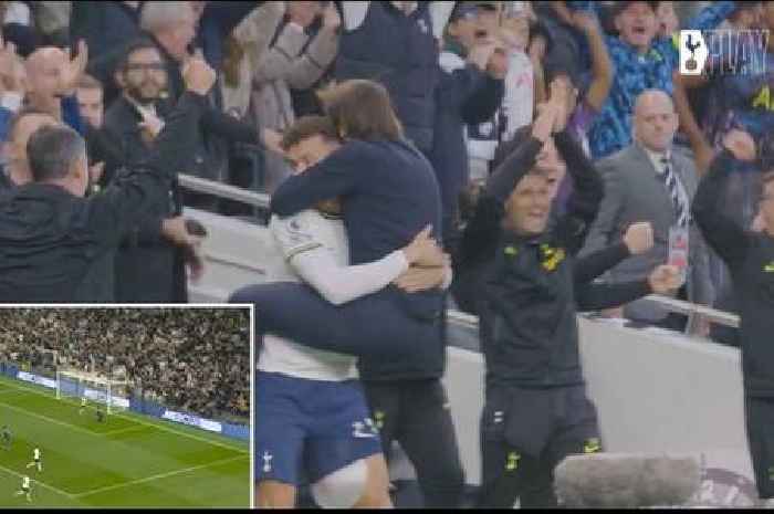 Antonio Conte's superb reaction to Son goal vs Leicester and Tottenham player he celebrated with