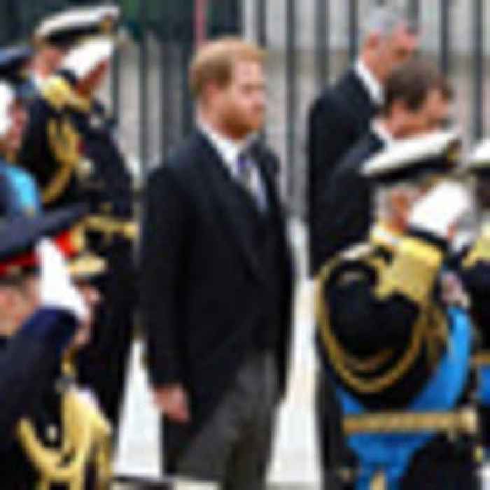Queen Elizabeth death: Why Prince Harry wasn't allowed to salute Queen