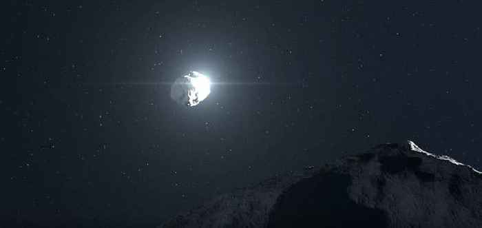 ESA deep space network tracks DART asteroid impact