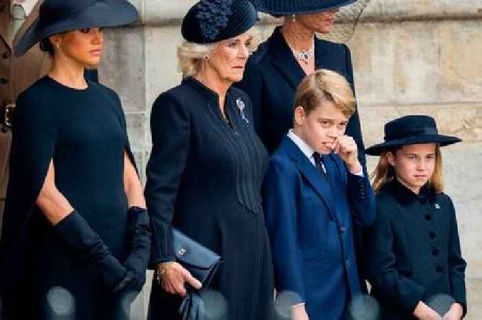 Camilla had stern instruction for Kate Middleton about Princess Charlotte outside Queen's funeral