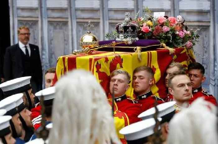 The Queen's funeral pallbearers had final act of service when cameras stopped rolling