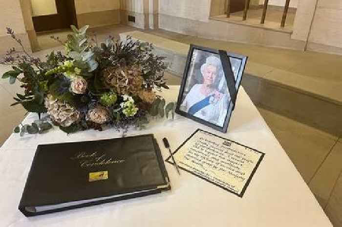 Last chance to sign Queen's condolence book in Lichfield