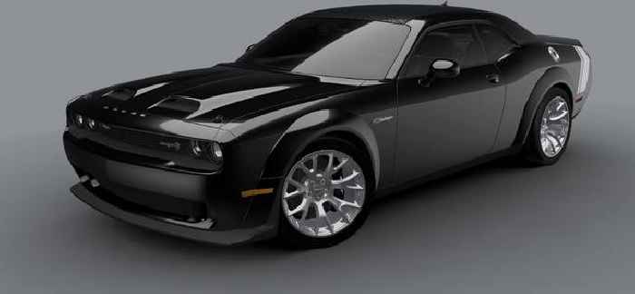 2023 Dodge Challenger “Black Ghost” Packs 807-HP Supercharged V8 Muscle
