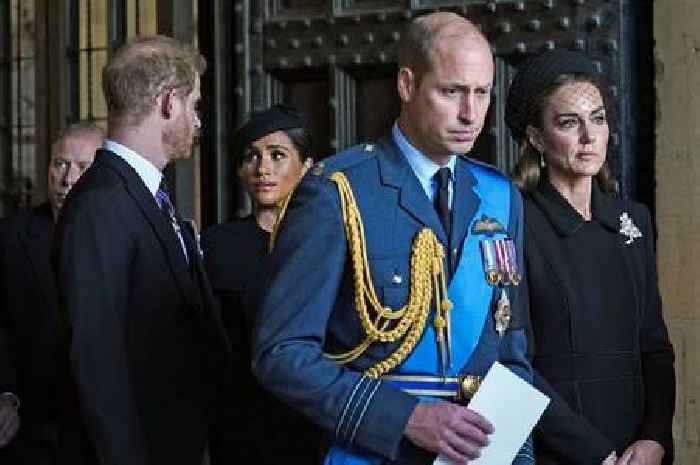 William and Kate 'felt relief' after Harry and Meghan left Queen's funeral, says Vanity Fair royal correspondent