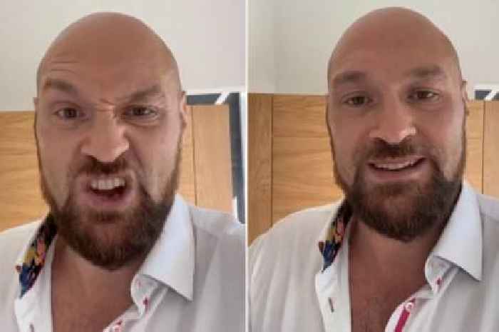 Boxing fans have theory over Tyson Fury's message to Anthony Joshua and Oleksandr Usyk