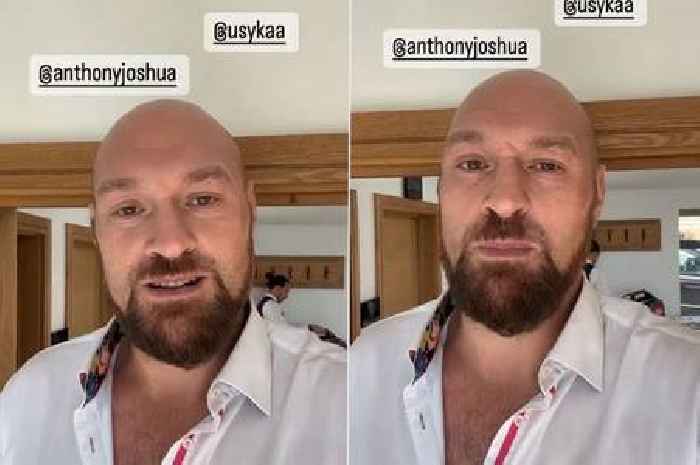 Tyson Fury calls Anthony Joshua and Oleksandr Usyk 's***houses' 11 times in new video