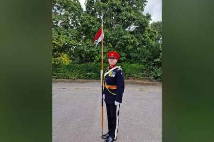 Burton soldier's pride at taking part in Queen's funeral procession