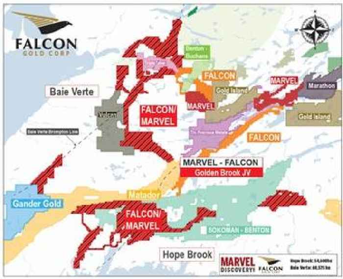 Falcon Provides Exploration Update At Its Hope Brook Project Contiguous To Benton-Sokoman’s JV, NFLD