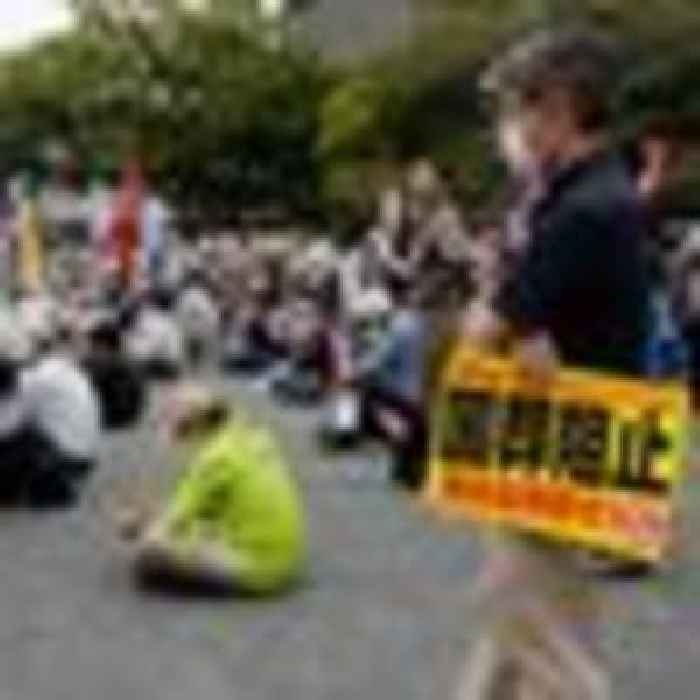 Hundreds protest against former Japanese PM's state funeral