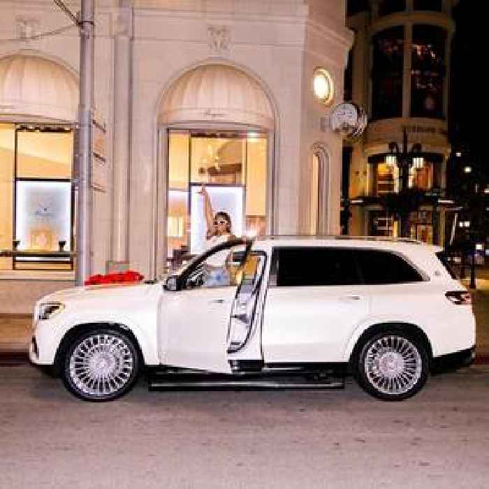 Diddy Seemingly Bought Yung Miami a White-on-White Mercedes-Maybach GLS 600