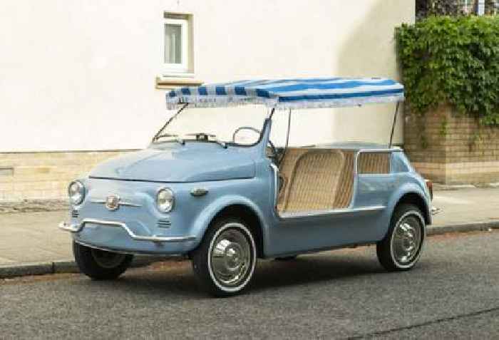 This 1972 Fiat 500 Jolly Is the Perfect Summer Vehicle, Might Bring Out Your Inner Child