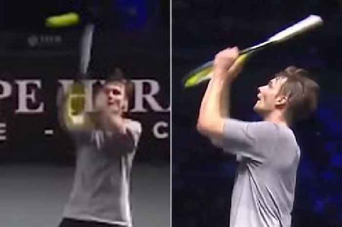 Tennis fans fume at 'clown' Alexander Bublik over shot with upside-down racket in final