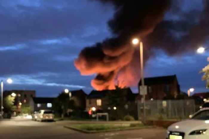 Dagenham fire live: 80 firefighters tackle huge blaze at industrial estate - updates