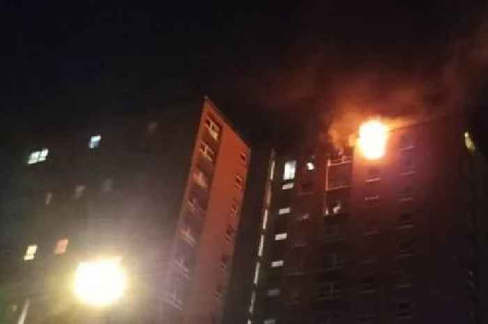Man died falling from the 16th floor of tower block trying to escape fire in Bristol