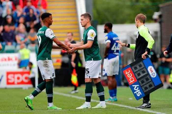 Plymouth Argyle boosted by return to action of fit-again Conor Grant