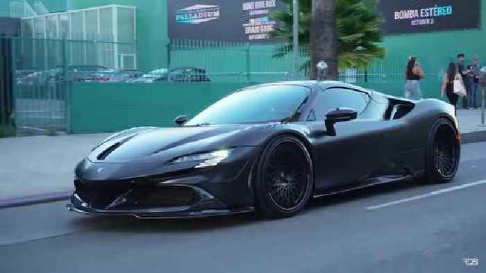 “Insane” Ferrari SF90 Spider With First Full CF Body Kit Shows a Perfect Ghost Spec