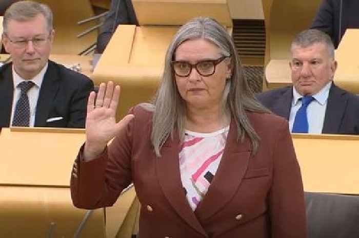 Former Perth and Kinross councillor becomes first MSP to swear allegiance to King Charles III