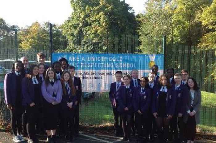 Motherwell school celebrates after receiving top award from UNICEF