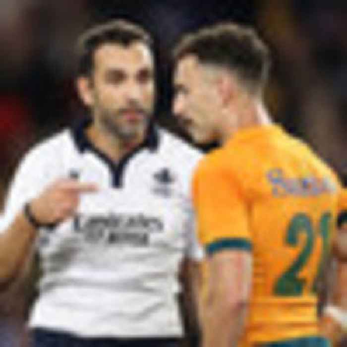 Rugby: Mathieu Raynal doubles down on controversial time-wasting decision in All Blacks test