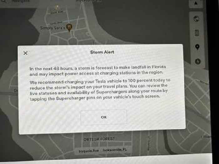 Tesla Sends Warning and Tips to Owners Soon to Be Affected by Hurricane Ian in Florida