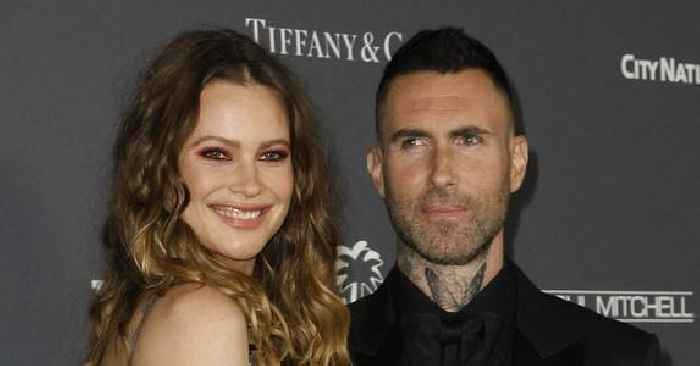 Adam Levine & Pregnant Behati Prinsloo Arrive In Las Vegas After Singer Accused Of Flirting With Multiple Women While Married