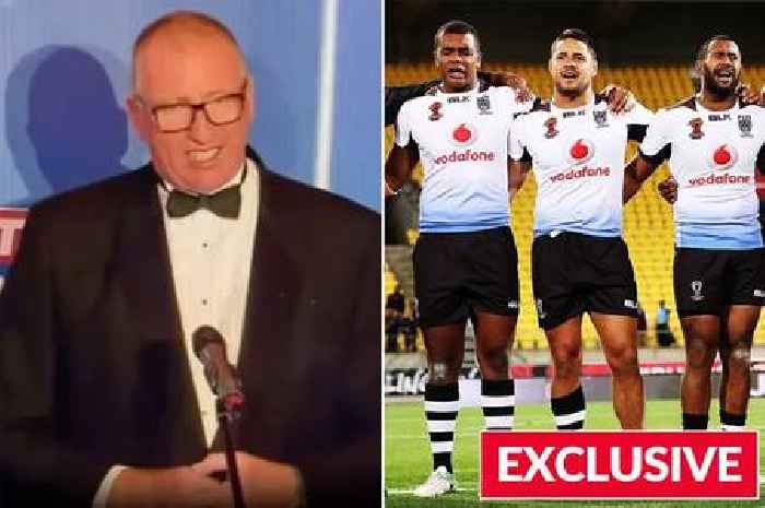 RFL chief Ralph Rimmer makes grovelling apology over footage of him mocking Fiji squad