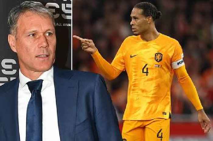 Virgil van Dijk's 'very strange' Holland displays questioned by Marco van Basten