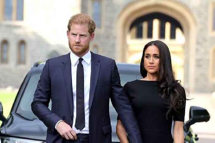 Prince Harry and Meghan Markle demoted to bottom of Royal Family website - next to Andrew